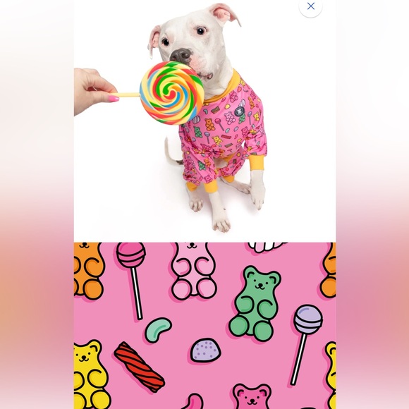 NWT Pittie Clothing Company Cotton Modal Pitbull Dog Pajamas size XXL - Picture 7 of 9